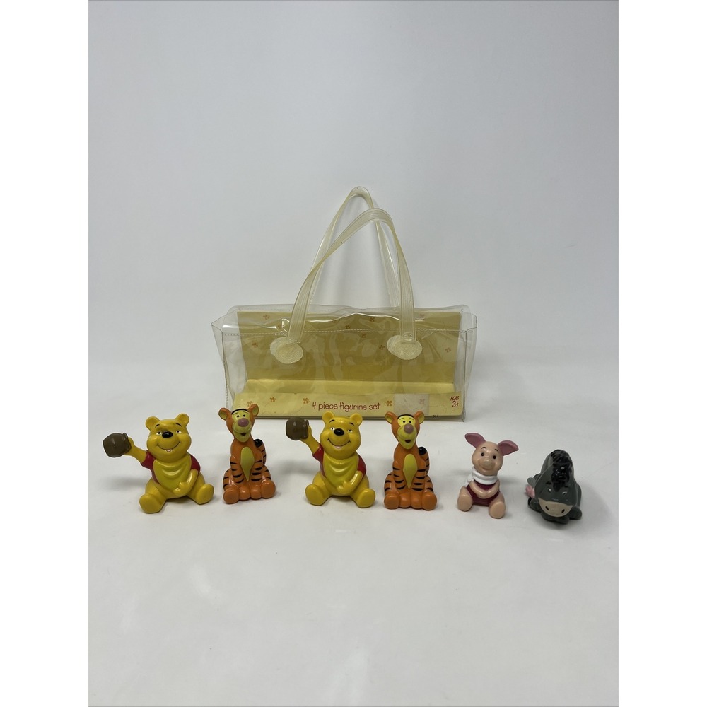 Disney Parks Winnie The Pooh And Friends Piglet, Eeyore and Tigger Mini Figures